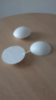 Disk medailon podklad 10 cm průměr - polystyren